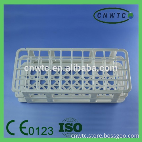 plastic test tube rack